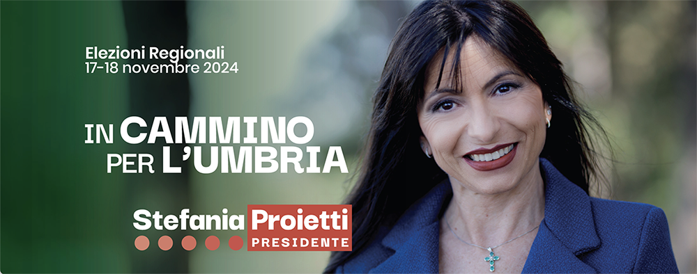 Stefania Proietti Presidente